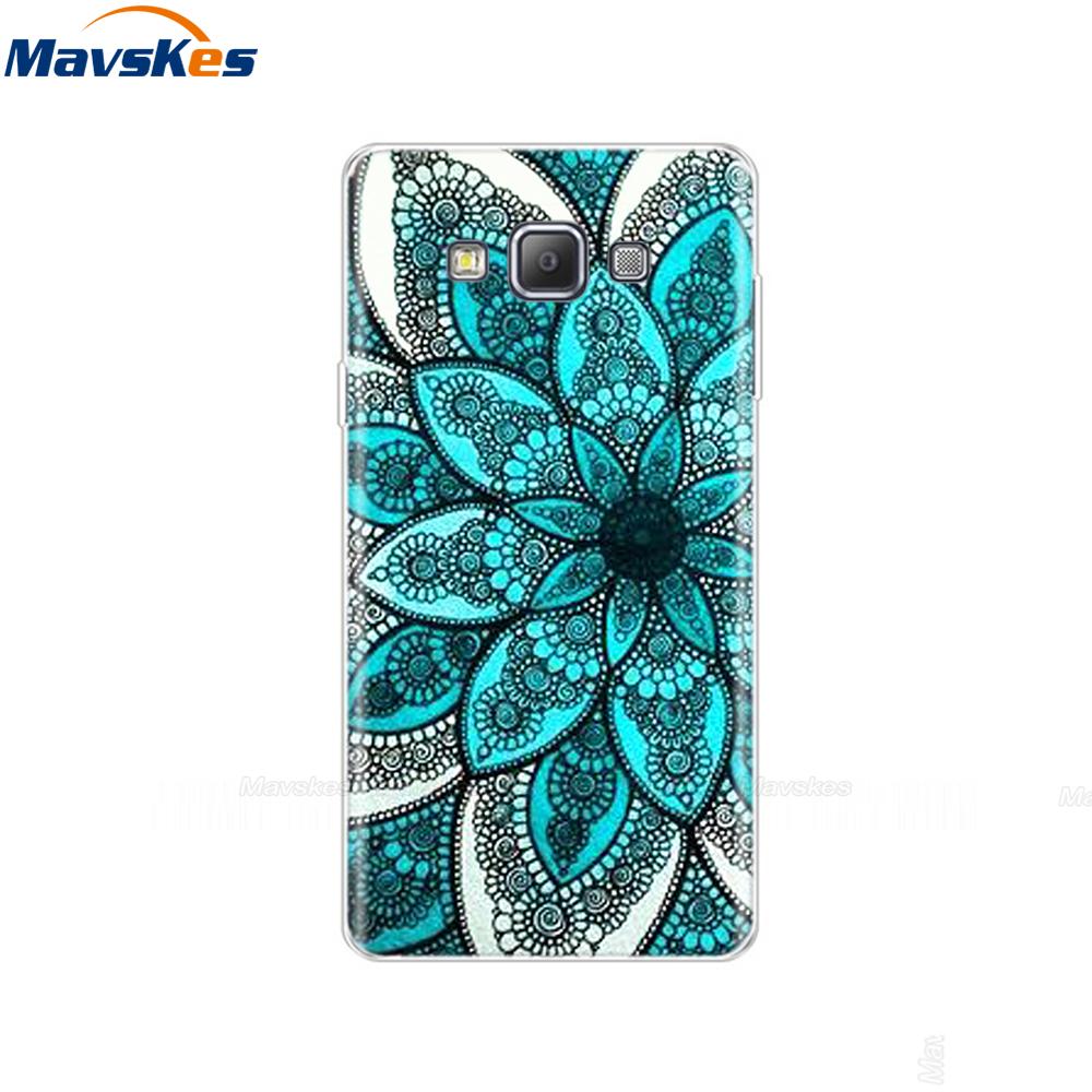 Силиконовый чехол для телефона Samsung Galaxy A3 2015 Цветок Кошка A300 Мягкая ТПУ задняя крышка для Samsung A3 2015 A300H A3000 SM-A300F pop