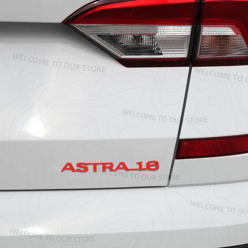 1 шт. Сплав цинка VECTRA ASTRA 1.6 Логотип Vauxhall OPC LINE GTC Багажник автомобиля 3D Металлическая эмблема Наклейка на заднюю часть кузова Аксессуары