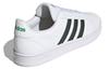 adidas Grand Court Base 'Белый Угольный Зеленый' GW5612