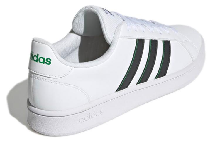 adidas Grand Court Base 'Белый Угольный Зеленый' GW5612