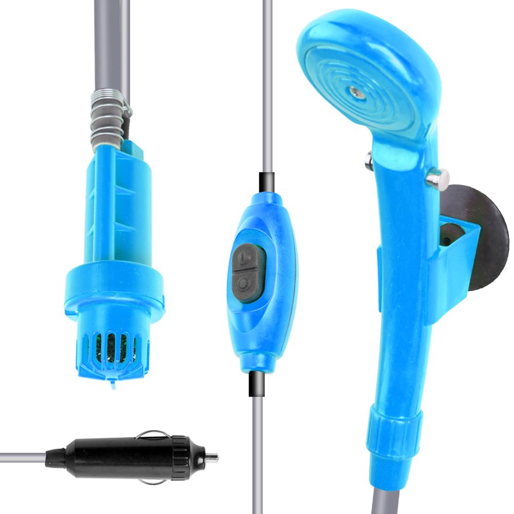 Электрический водяной насос для детей, 12 В, автомойка для кемпинга, пешего туризма, путешествий, уличный душевой комплект