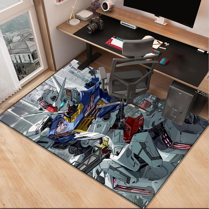Коврик-подстилка для стула с дизайном Mecha Armor Robotic Design Office, Игровой ковер, Подходит для прихожей, спальни, гостиной, рабочего стола, Праздничный подарок