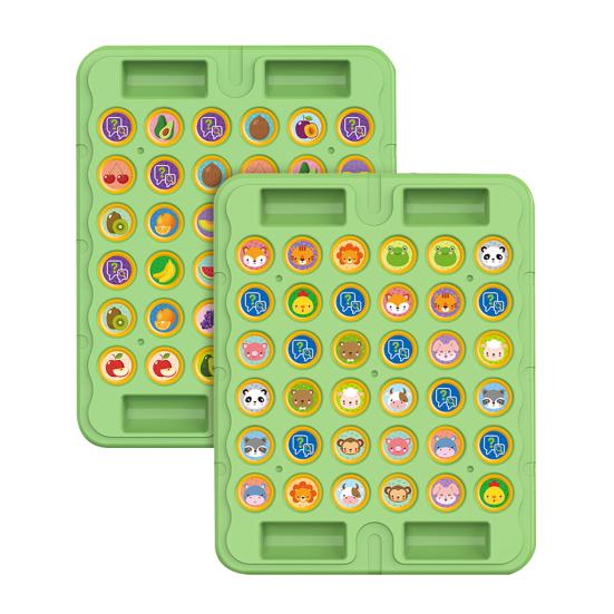 1/2 шт. Детские шахматы с животными, настольная игра для 2 игроков, игра на память, шахматы для сопоставления