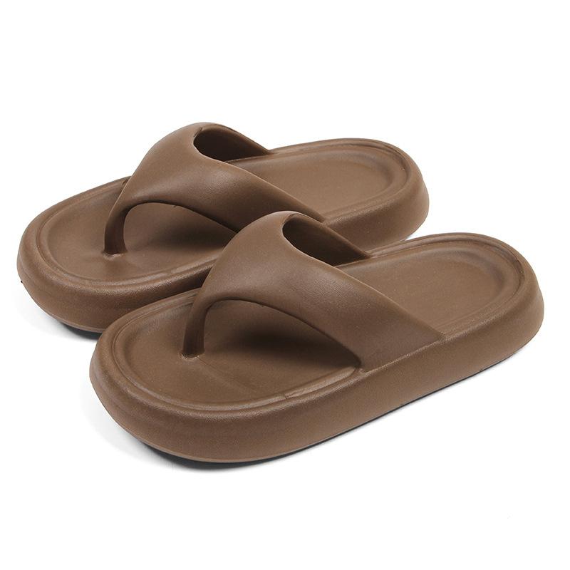 Flip-flops Women Wear Sandals On the Beach with Thick Soles In Summer, Couples' New Slippers, Men's Bathroom Bathing Non-slip