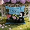 B-Billy & Mandy'sAdventure Cushion Cover Home & Car Dual-Scene Pillow Cover: Reversible for Premium Comfort