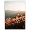 Canvas Print Meadow Mountain Nature