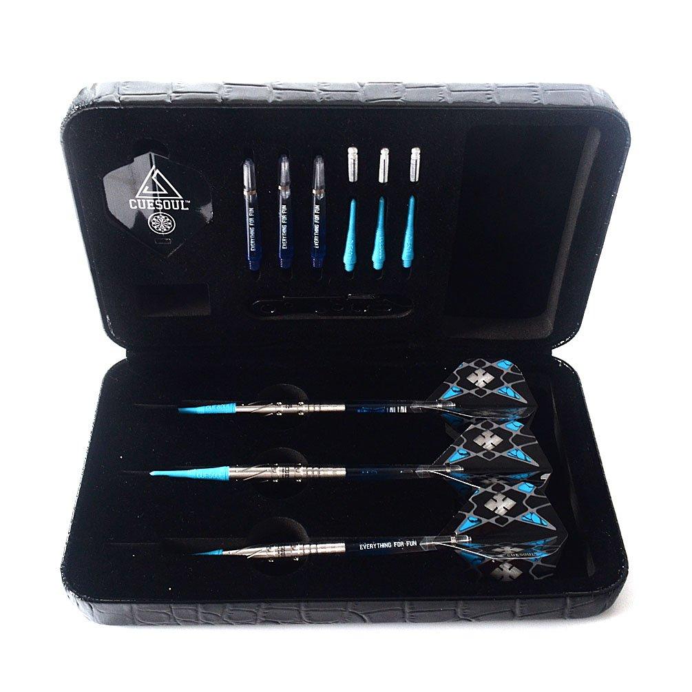 Набор дротиков Cuesoul Tungsten Soft Tip 20 г вольфрамовый корпус 95% + (СОФТ-C1003-L)