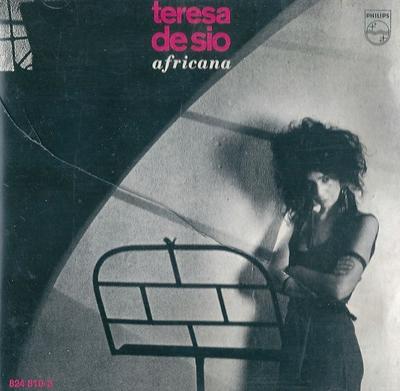 CD ТЕРЕЗА ДЕ СИО - Africana 8248102 Philips 1985 Италия Поп Б/у