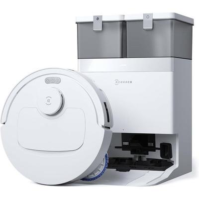 ECOVACS T30C Omni GEN2 - Робот-пылесос с функцией влажной уборки и станцией - 25000 Па - Мытье горячей водой 75°C - Швабра OZMO Turbo 2.0