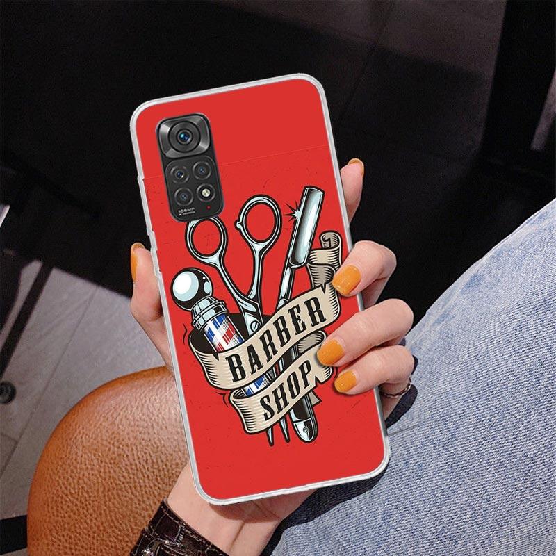 Hair Stylist Scissors Brush Phone Case For Xiaomi Redmi Note 15 14 13 12S 12 11 Pro Plus 14S 11S 11E 10 10S 11T 5G Personalized
