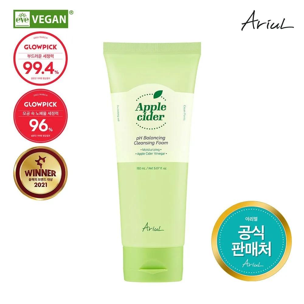 ARIUL Apple Cider pH Balancing Cleansing Foam_150ml