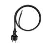 Kabel Gumowy Wzmacniany Z Wtyczką Prostą 3M 2X1Mm2 16A Ip44 H07Rn-F