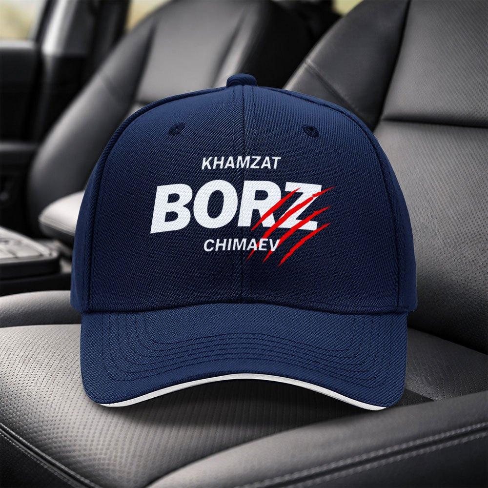 Chimaev Sandwich Cap Classic Black Adjustable Baseball Cap for Unisex Women