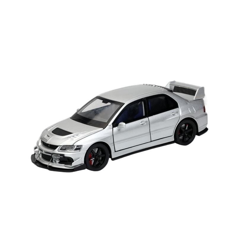 1/32 Mitsubishi Lancer Evolution Девятый Супер Гоночный Металлический Сплав Литой Модель Автомобиля Коллекция Для Улицы Хобби Бутик Подарок Мальчику