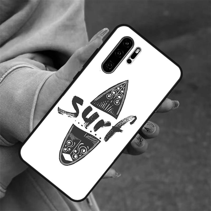 Чехол Surfing Wave для Huawei Nova 3i 7i 8i 11i Y60 Y70 Y90 Y61 Y91 10 9 SE 11 Pro P20 P40 P30 Lite