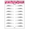 Makeup Lasting Water-based 4D Hair-like Eyebrow False Eyebrows Authentic Eyebrow Tattoo Sticker
