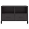 TV Cabinet Black 68 x 39 x 43.5 cm Steel