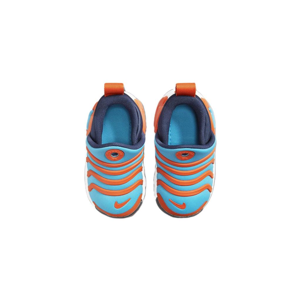 Nike Кроссовки Dynamo GO Flyease с амортизацией, износостойкие, низкие, для малышей, сине-оранжевые, для младенцев и малышей DH3438-403