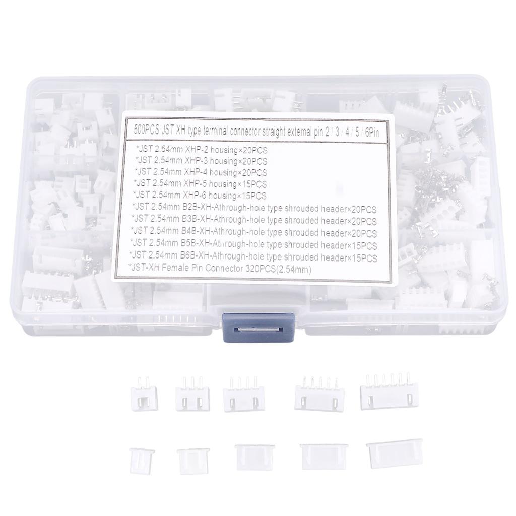 500 шт. соединительный провод для перемычек, клемма 2,54 мм, корпус, гнездовой штыревой разъем, набор для установки