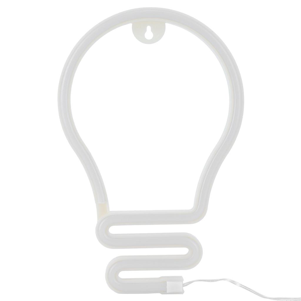 Светодиодная вывеска в форме неоновой лампы для декора стен, вечеринки, Рождества, свадьбы, питание от USB/батареи, розовый