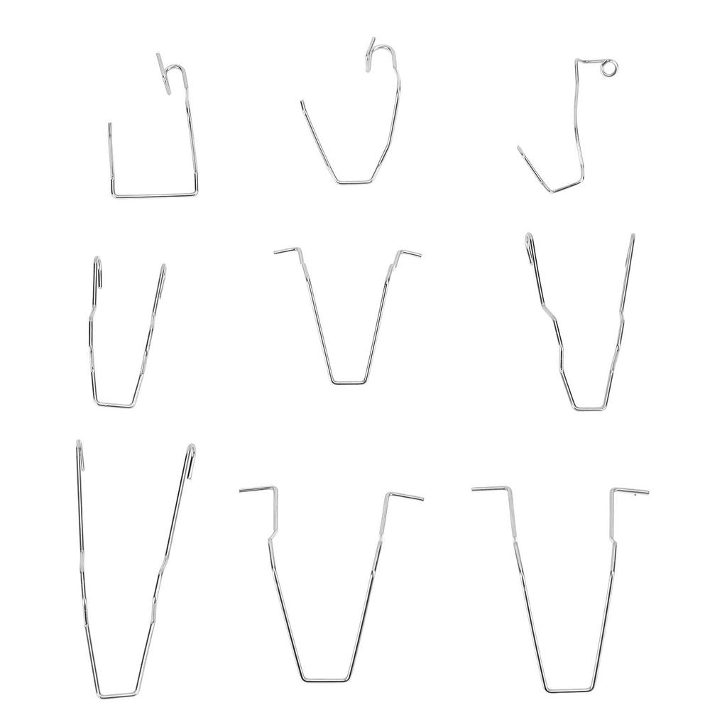 9 шт. Пружинные фиксаторы лампы Универсальные из нержавеющей стали Фиксаторы лампы ближнего света для H1 H3 H4 H7