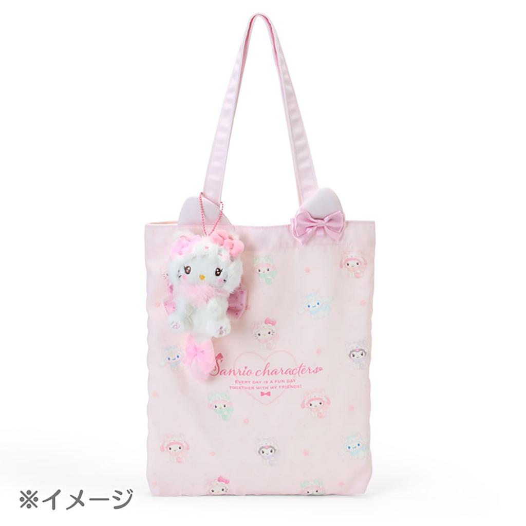 Сумка-тоут Sanrio Персонажи Sanrio Размер A4 Подходит для детей от 3 лет 685526 (Молочный котенок)