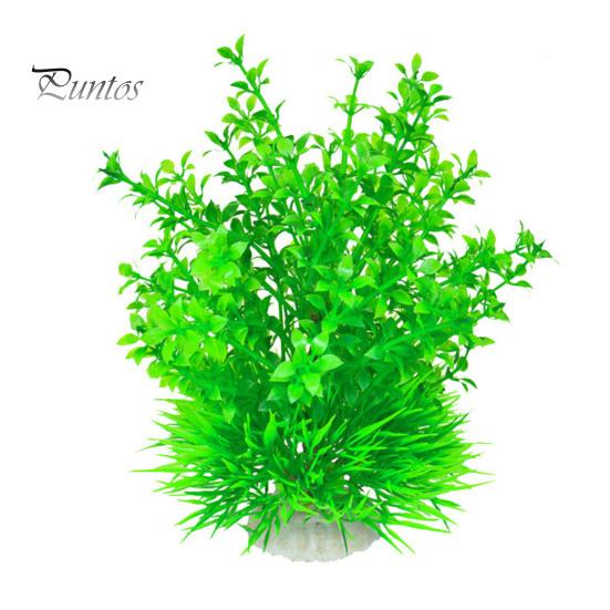 Искусственное водное растение Украшение аквариума с прочной основой Реалистичный дизайн Экологически чистые без запаха Моделирование растений Модельные украшения Аквариумный орнамент