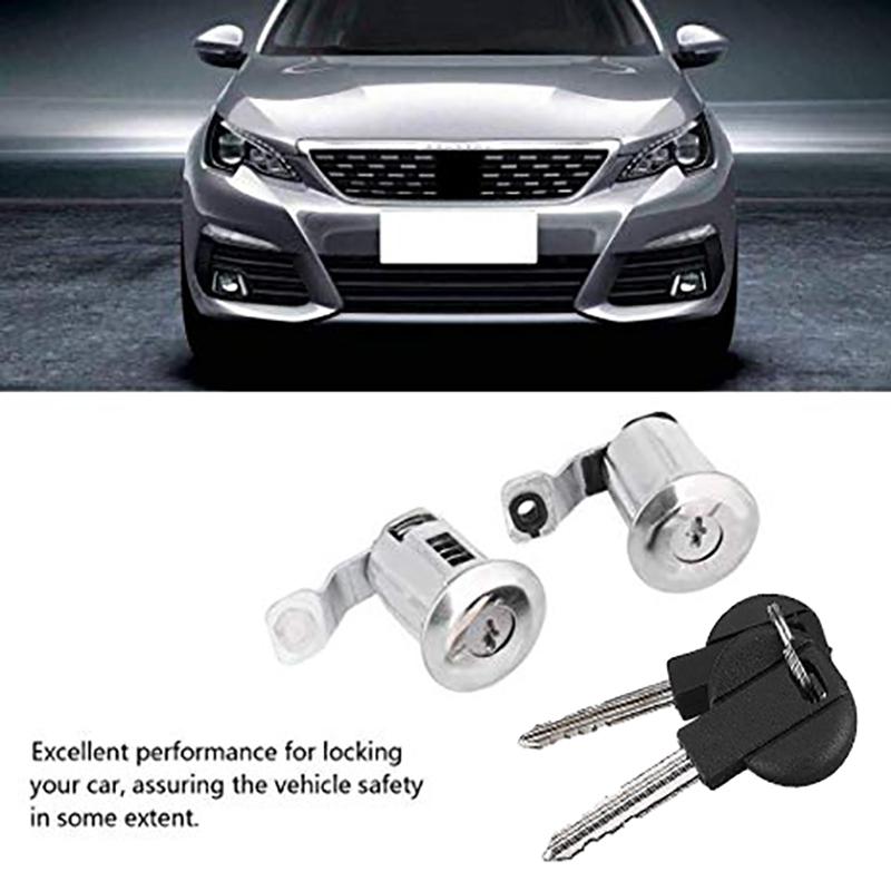 Lock Door Lock Set with 2 Keys for Peugeot Partner Citroen Xsara Berlingo 252522
