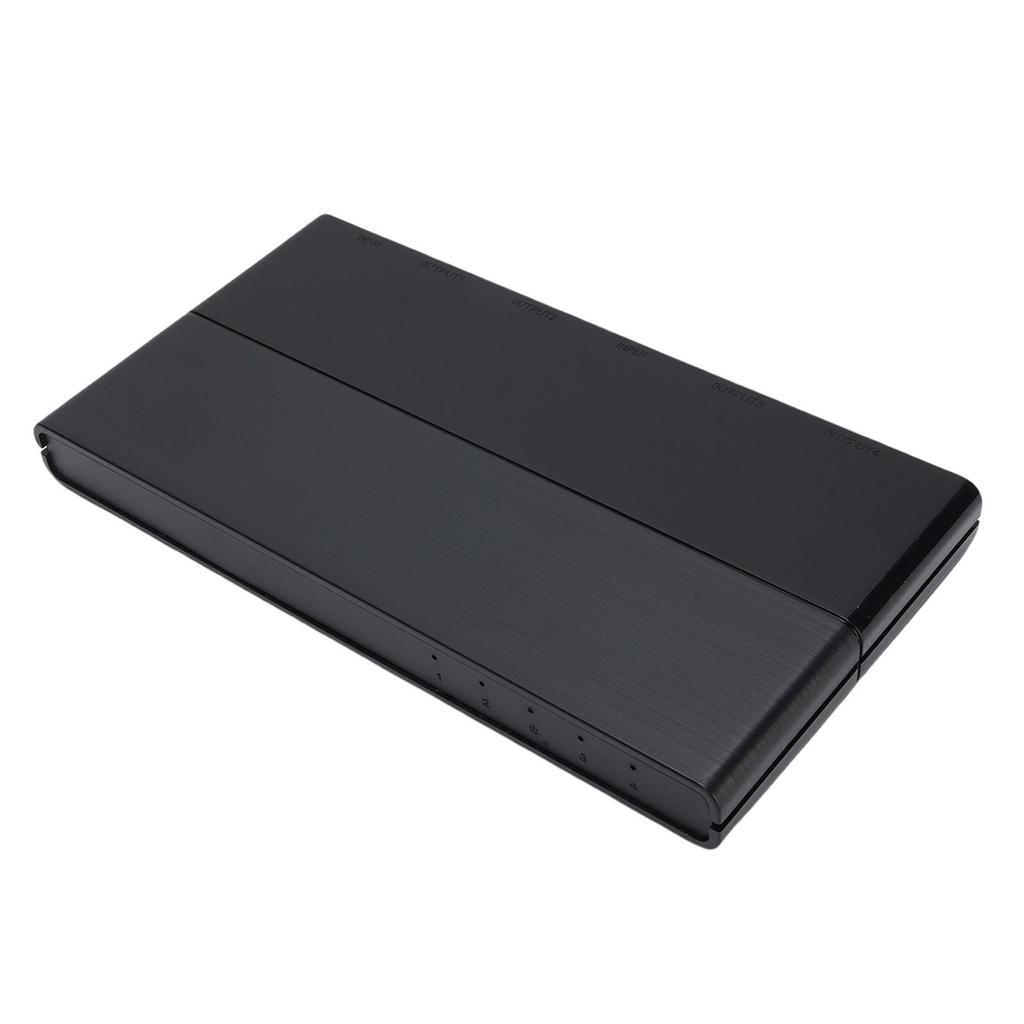 HD Multimedia Interface Splitter 1 in 4 Out 4K 60HZ HD Video Splitter for HDTV Projectors DVD Players Laptops PCs