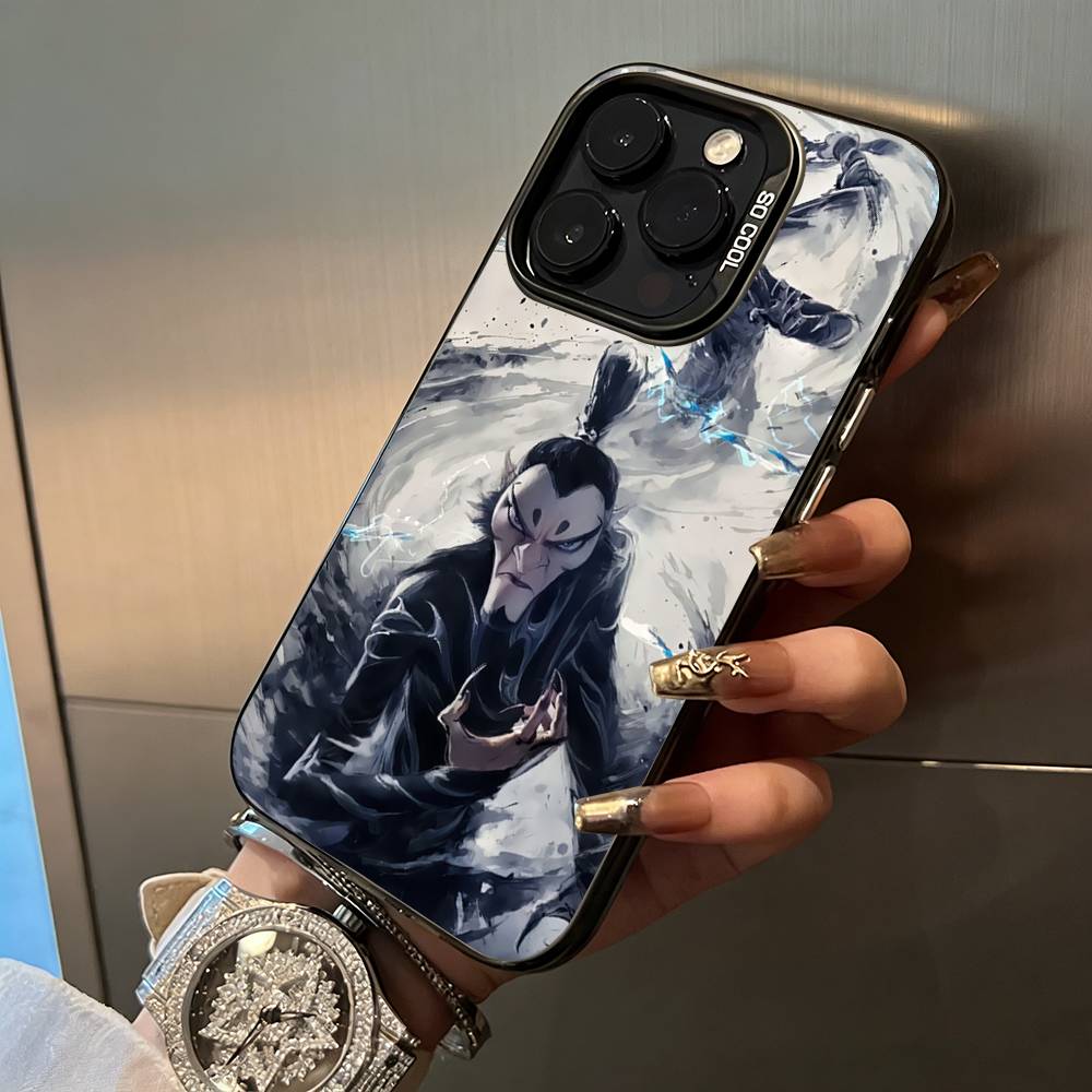 H-O-T-Ne-zha Phone Case For IPhone17 16 11 12 13 14 15 16 Pro Max Plus Cover Colored Silver Funda Bumber
