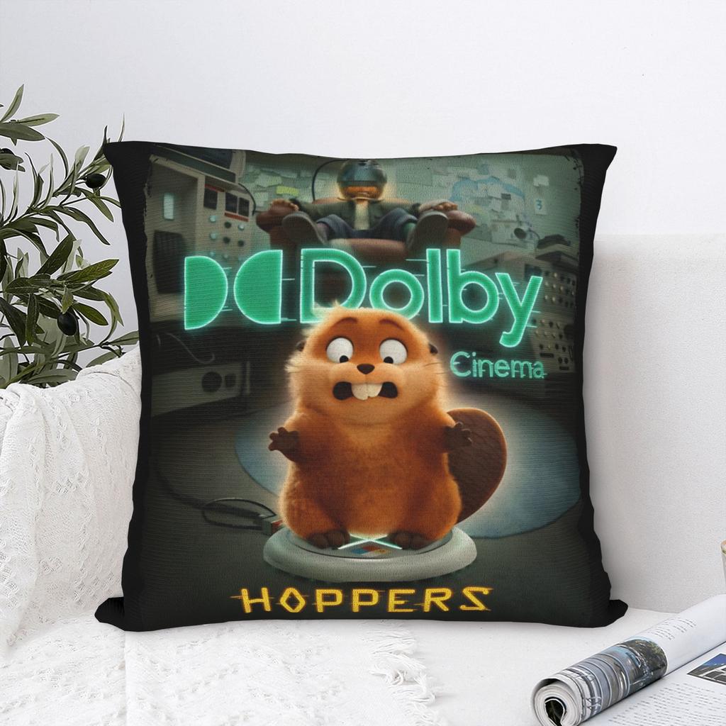 Hoppers Cartoon Square Pillow Case Movie Cushion Covers Awesome Polyester Decor Pillowcase for Home xcm