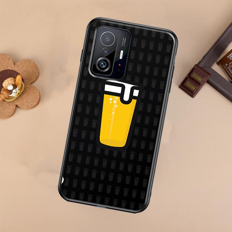 Beer Case For Xiaomi POCO X7 X6 X5 X3 Pro F3 F5 F6 M6 Pro 13 14 Ultra 11T 12T 13T 14T Pro Cover
