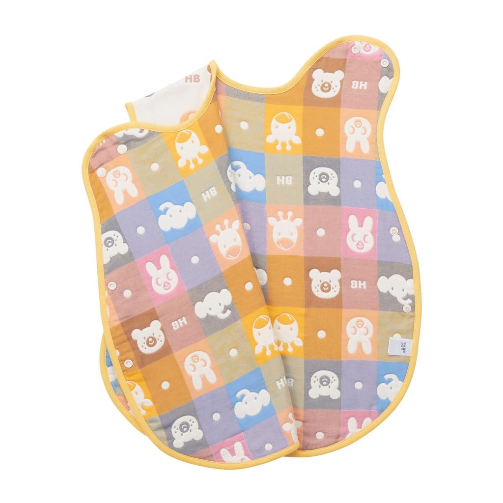 MIKIHOUSE HOT BISCUITS Gauze Boys and One Size Fits Sleeper, Girls, Baby, Kids, Multicolor, All, 76-8040-496