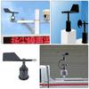 Safe Anemometer Shell Plastic Anemometer Tail Fin Compatible Wind Part  Home