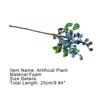 Lifelike Artificial Plant Faux Berry Fake Branch Simulation Blueberry Home Hotel Cafe Decor Prop