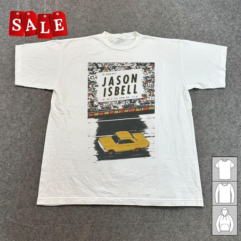 New Jason Isbell January 2026 Gift For Fans Unisex S-5XL Shirt UK166 Unisex T-Shirt