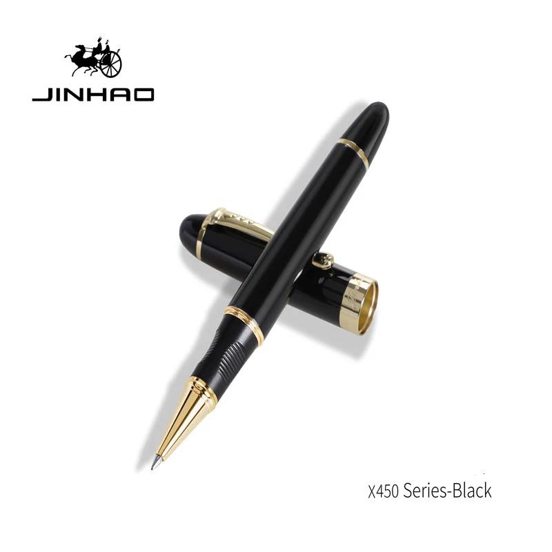 JINHAO X450 Классические шариковые ручки Роскошная ручка для письма с пером 0,5 мм Офисная подпись Школьная Каллиграфия Письменные принадлежности Канцелярские товары