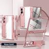 Z Fold 8 Phone Case Ultra Magnetic Hinge Protective Cover Electroplated Shockproof