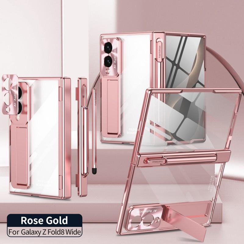 Z Fold 8 Phone Case Ultra Magnetic Hinge Protective Cover Electroplated Shockproof