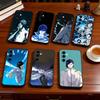 Anime B-Bleach Phone Case For Samsung Galaxy A73,A72,A71,A70,A53,A52,A51,Others Soft Black Cover