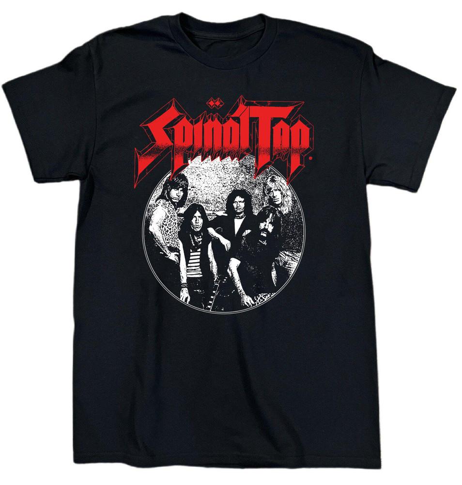 Новая музыкальная футболка из тяжелого хлопка для любителей музыки Spinal Tap, черная, размеры S-5XL, унисекс, MM079