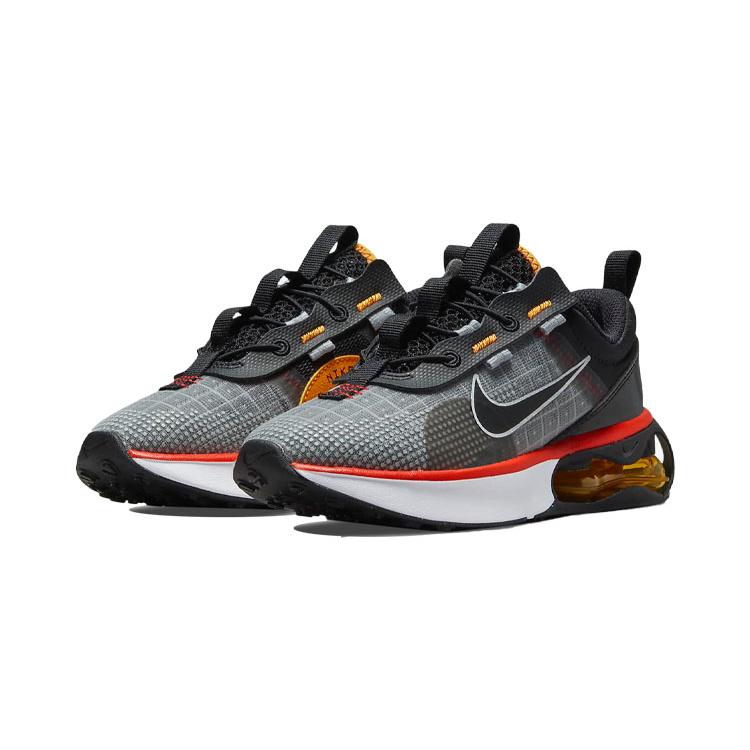 Nike Кроссовки для бега Air Max 2021 Low top Серые Красные Детские Возраст 3 7 Лет DB1109-005