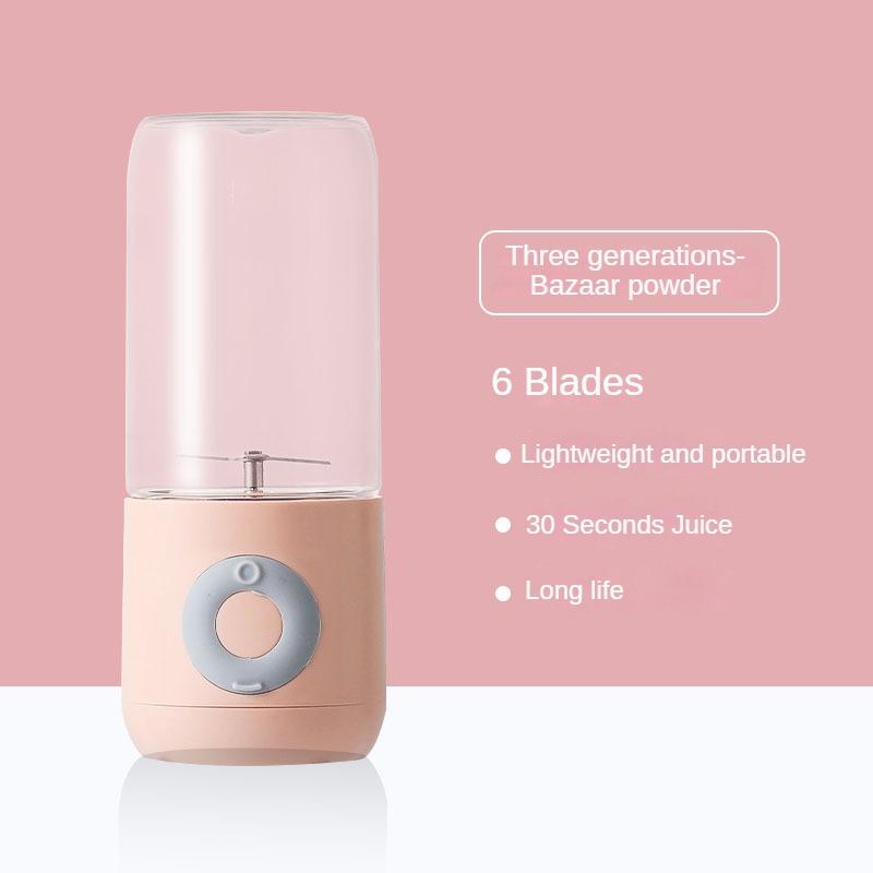 Mini Portable Blender Electric Fruit Juicer Electric Juicing Cup Fresh Juice Blender Multifunction Rechargeable
