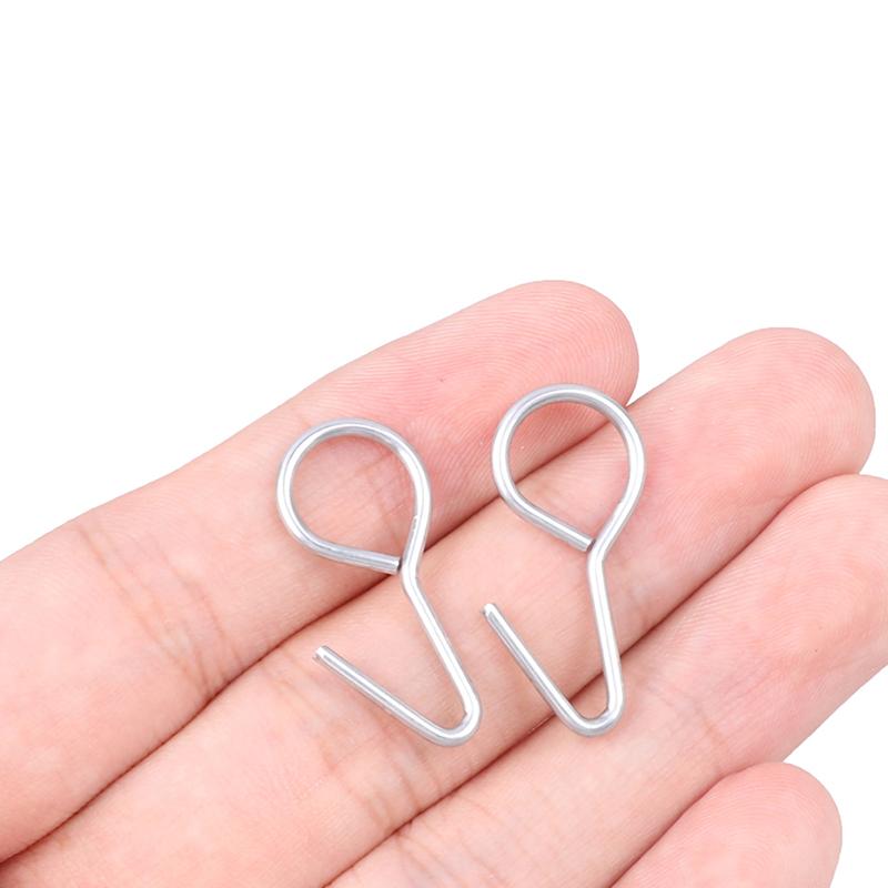 100 шт. многофункциональный крючок для крепления чехла на сиденье автомобиля S-образный крепеж для чехла сиденья