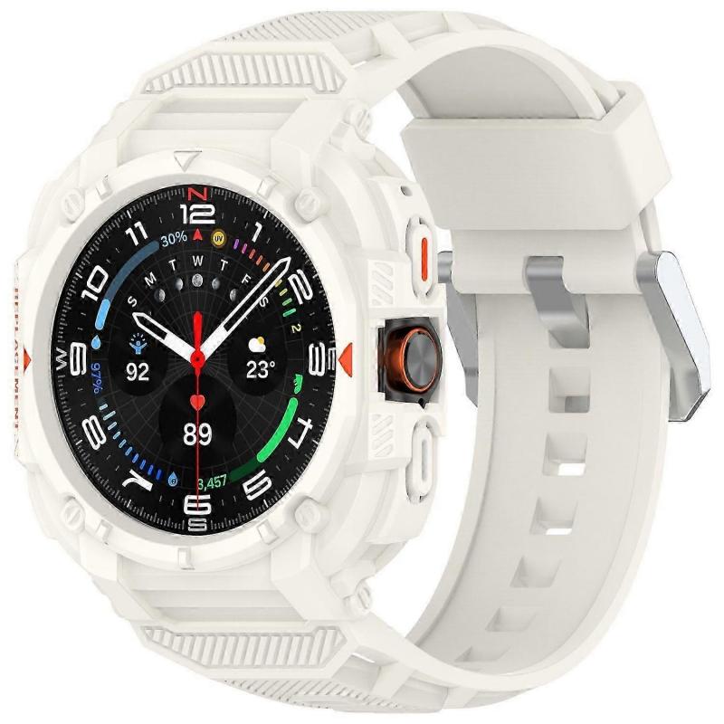 For Samsung Galaxy Watch Ultra 47mm Shockproof Armor TPU Watch Strap with Integrated Watch Case - XN