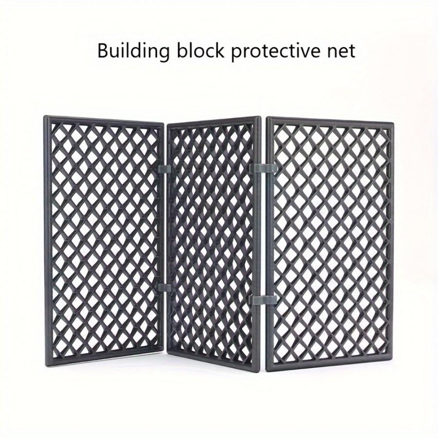 4 шт. MOC DIY База времен Второй мировой войны Колючая проволока Сетка Изоляционная сетка для города SWAT Конструктор Модель из кирпичиков Набор