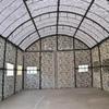 Arched Car Repair Tent