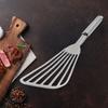 Лопатка для рыбы, нержавеющая сталь, пищевая, нержавеющая, лопатка для рыбы, переворачивание стейка, переворачивание, лопатка для дома