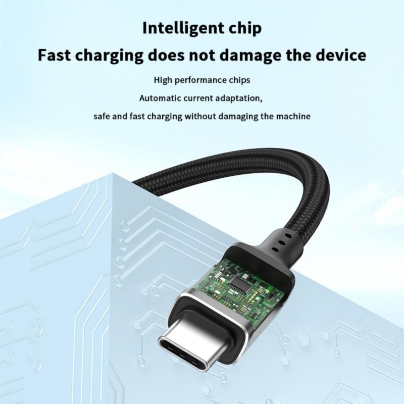 USB5.0 USB C на USB C Кабель 80 Гбит/с 16K@60 Гц 240 Вт Быстрая Зарядка USB C Дата Кабель Видео Кабель для Смартфона Ноутбуков