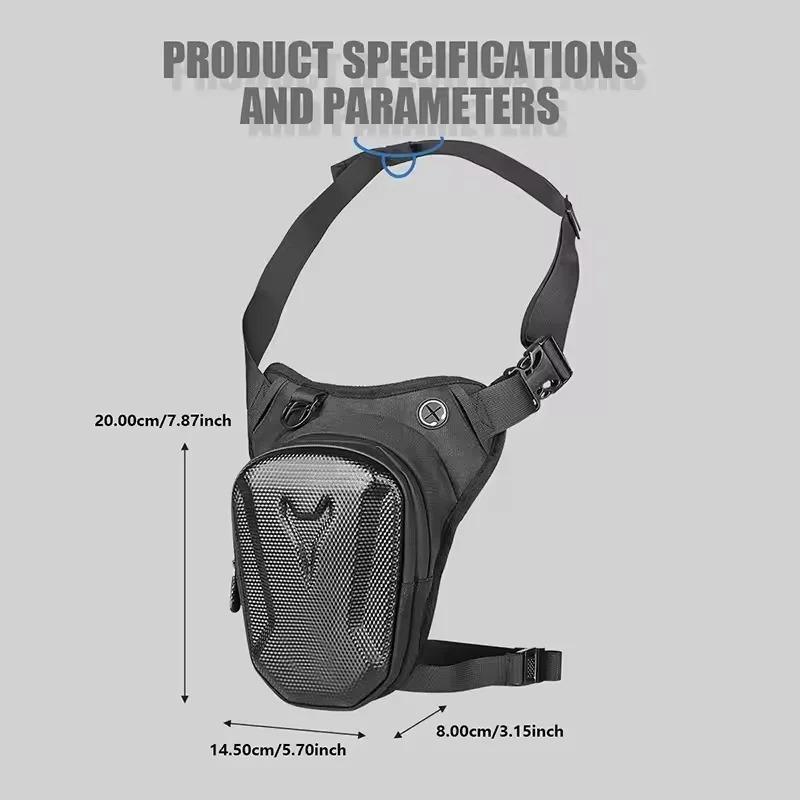 Мужская мотоциклетная сумка для ног для кемпинга, отдыха, поясная сумка, сумка для путешествий, походов, альпинизма, активного отдыха, карманная, водонепроницаемая